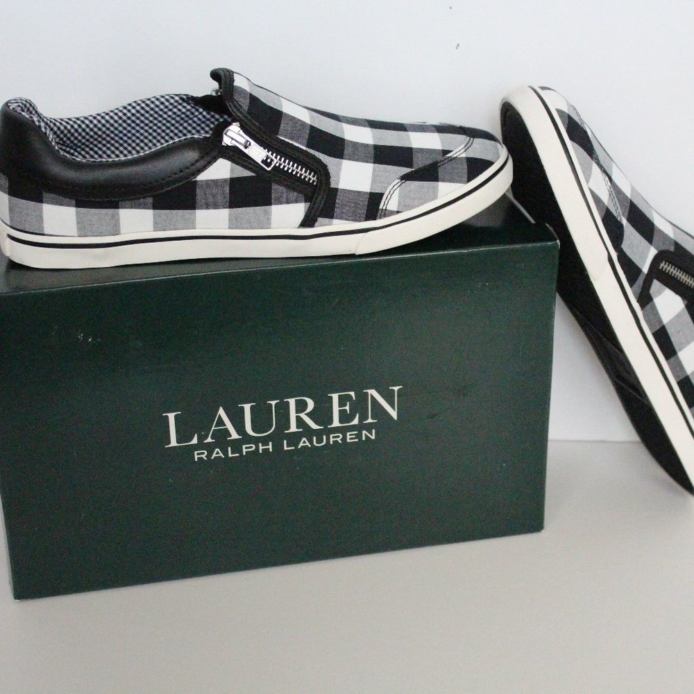 NIB Lauren Ralph Lauren Jeorgia sneakers sz 11